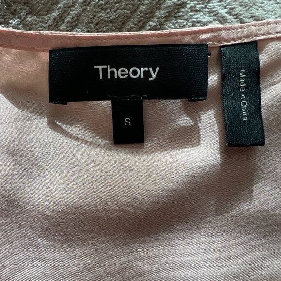 NWOT Theory Silk Tank Top - Picture 3 of 5